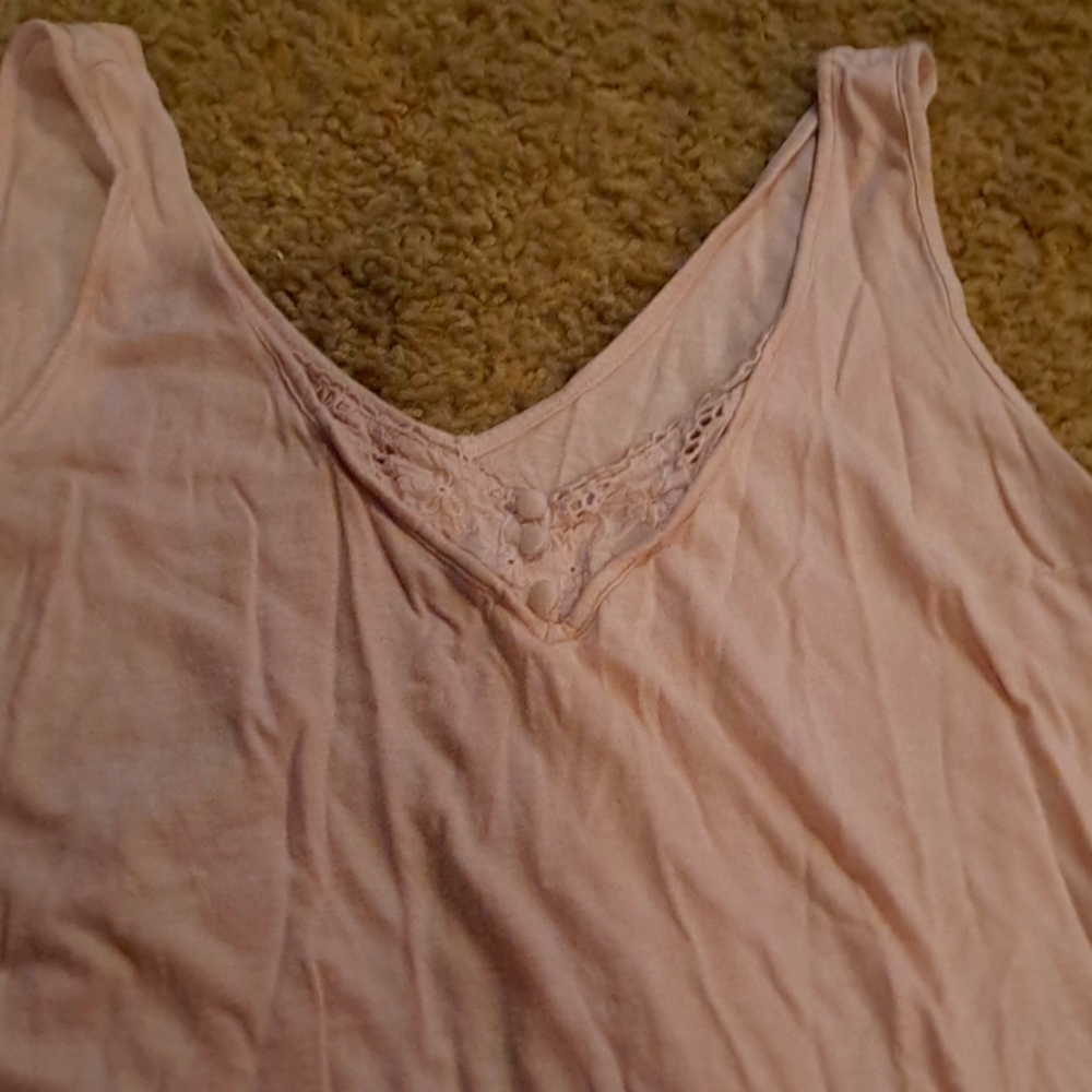 Blush colored tank